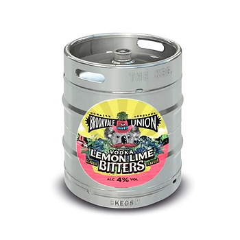 BROOKVALE UNION VODKA LEMON LIME BITTERS 49.5L