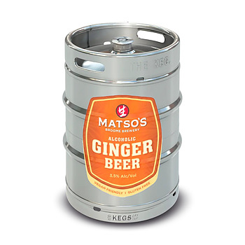 MATSOS GINGER BEER KEG 49.5L