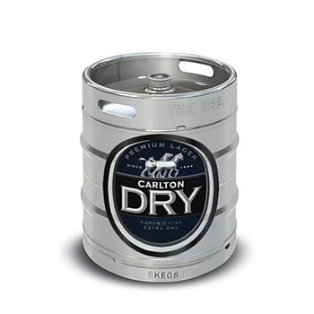 CARLTON DRY KEG 49.5L