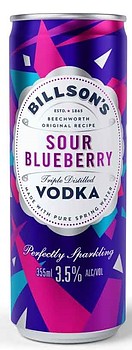 BILLSONS VODKA AND SOUR BLUEBERRY 355ML CAN 24PK