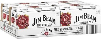 JIM BEAM AND ZERO CANS