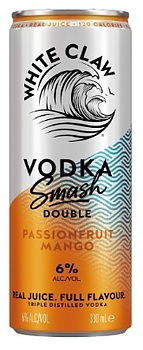 WHITE CLAW SMASH PASSIONFRIUT MANGO CANS 24PK