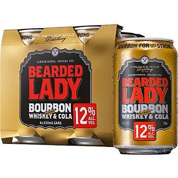 BEARDED LADY AND COLA 12% CAN