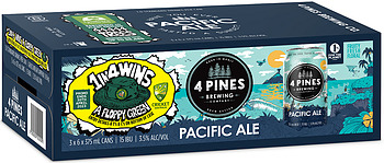 4 PINES PACIFIC ALE 3.5% CANS 18PK