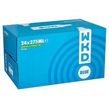 WKD BLUE 275ML BTL 24PK