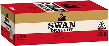 SWAN DRAUGHT CANS 375ML