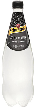 SCHWEPPES SODA WATER 1.1LT
