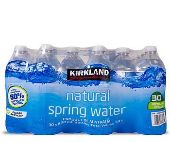 KIRKLAND WATER 600ML 30PK