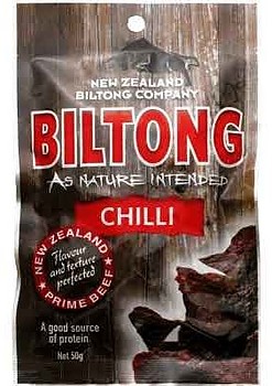 NZ BILTONG COMPANY CHILLI 50G