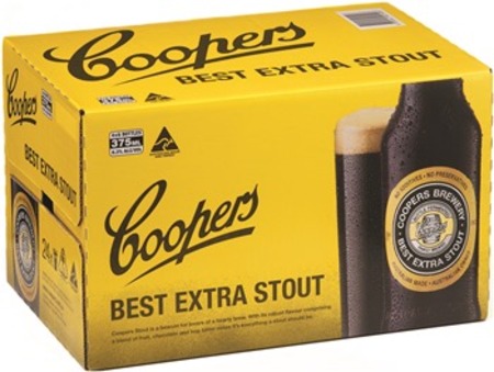 COOPERS STOUT 375ML STUBBIES