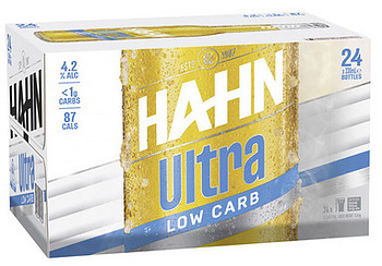 HAHN ULTRA LOW 4.2% 330ML 24PK ST