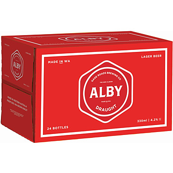 GAGE ROADS ALBY DRAUGHT 330ML STUBBIES