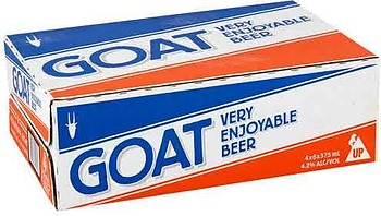 GOAT LAGER CANS 375ML 30PK