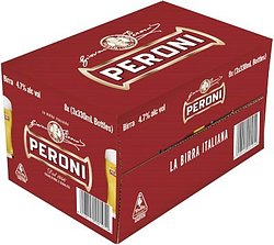 PERONI IMPORTED 330ML BTL 24PK