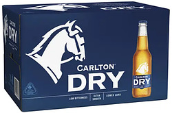 CARLTON DRY 330ML STUBBIES