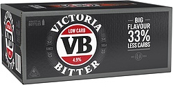 VIC BITTER LOW CARB BTL 375ML 24PK