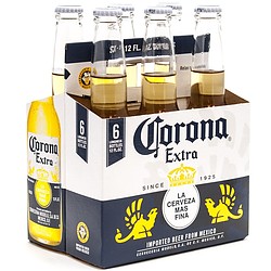 CORONA 355ML 6 PACK STUBBIES