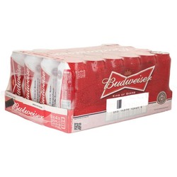 BUDWEISER 500ML CAN 24PK