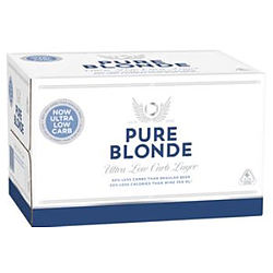 PURE BLONDE 355ML STUBBIES