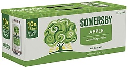 SOMERSBY APPLE CIDER CAN 10PK