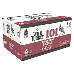 WILD TURKEY 101 AND COLA STUBBIES - SPEND $40 OR MORE ON WILD TURKEY AND GO INTO DRAW TO WIN AN ESKY!