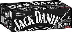 JACK DANIELS DOUBLE JACK AND COLA CAN