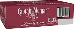 CAPTAIN MORGAN 6% AND COLA CAN