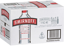 SMIRNOFF ICE RED STUBBIES