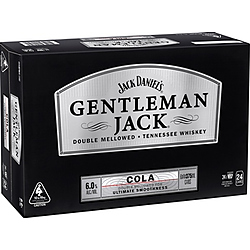 GENTLEMAN JACKS AND COLA CAN