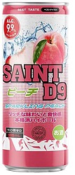 SAINT D9 PEACH 9.9% 500ML CANS 24PK