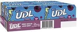 UDL VODKA MIXED BERRY ZERO CANS 24PK
