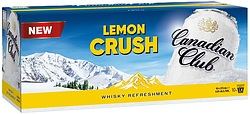 CANADIAN CLUB LEMON CRUSH CANS 10PK