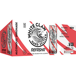 WHITE CLAW REFRESHER STRAWBERRY 330ML CAN 24PK