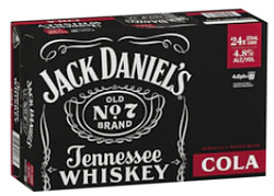 JACK DANIELS AND COLA CANS