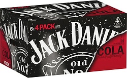 JACK DANIELS AND COLA STUBBIES