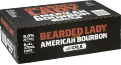 BEARDED LADY AND COLA 8% CANS