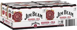 JIM BEAM AND COLA CANS