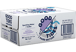 GOOD TIDES PASSIONFRUIT SELTZER 24PK