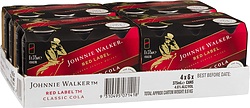 JOHNNIE WALKER AND COLA CANS