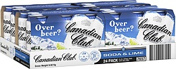 CANADIAN CLUB AND SODA CANS 375ML 24PK