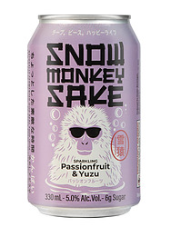 SNOW MONKEY SAKE PASSIONFRUIT CAN 24PK