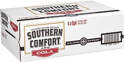 Southern Comfort And Cola Cans Premixes Premix Bourbon Wine