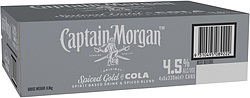 CAPTAIN MORGAN 4.5% AND COLA CAN