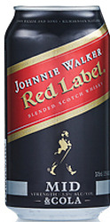 JOHNNIE WALKER AND COLA 3.5% CAN