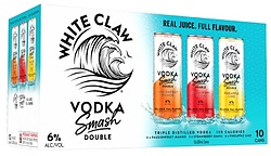 WHITE CLAW SMASH MIXED CANS 10PK