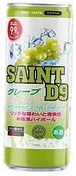 SAINT D9 GRAPE 9.9% 500ML CANS 24PK