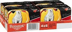 BUNDABERG RED AND COLA CAN 375ML 24PK