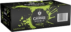 CRUISER DBL LEMON LIME CANS