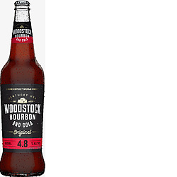 WOODSTOCK 4.8% AND COLA 660ML LONGNECK 12PK