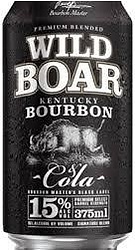 WILD BOAR 15% AND COLA CAN